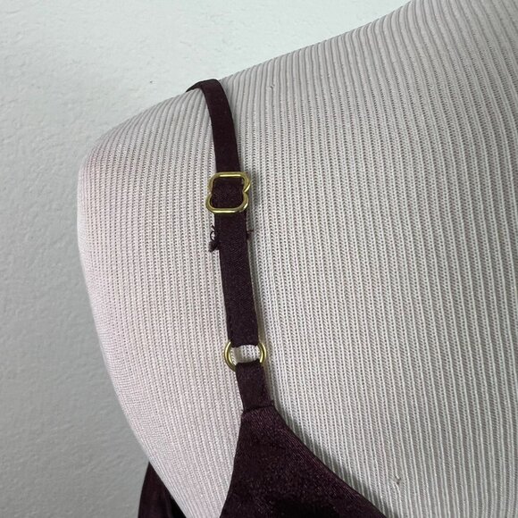 🟣🟣🟣 CALVIN KLEIN Women's Size Extra Small Adjustable Strap Sleeveless Floral - Picture 6 of 9